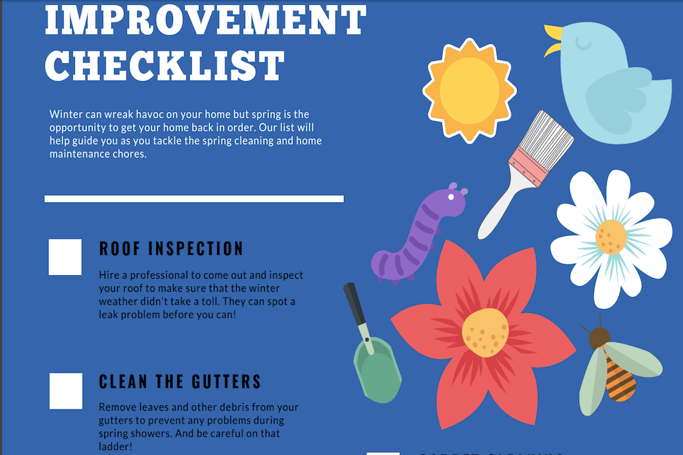 Your Spring Home Improvement Checklist {FREE DOWNLOAD}