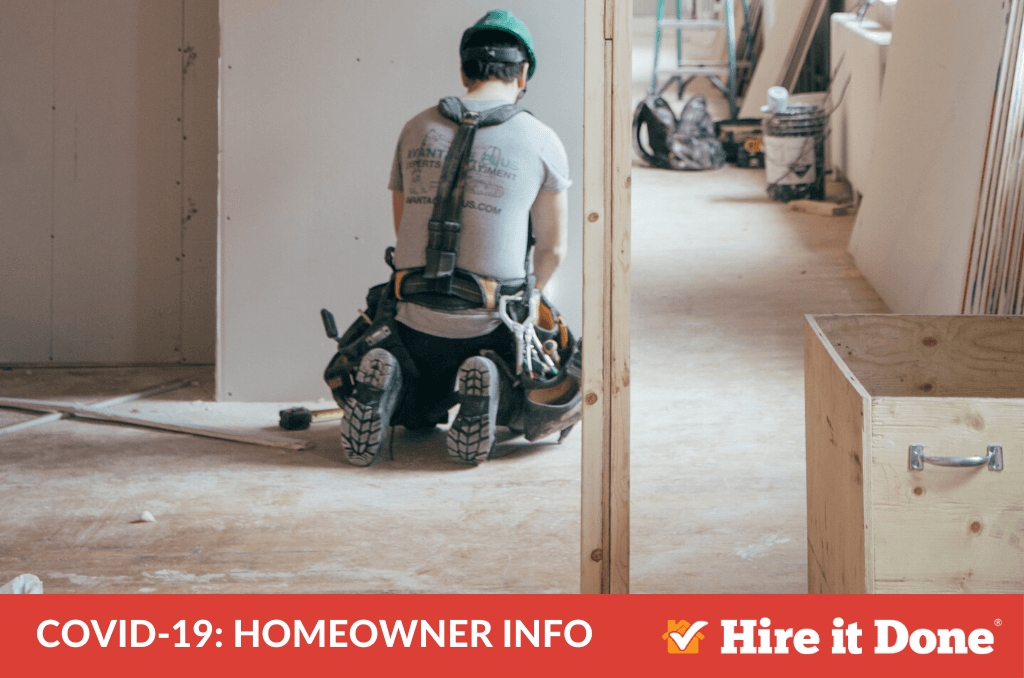 COVID19 and Your Scheduled Renovation