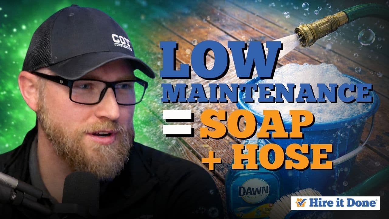 Trex vs Cedar Decking in Southeast Michigan: The Real Cost Is What You Maintain