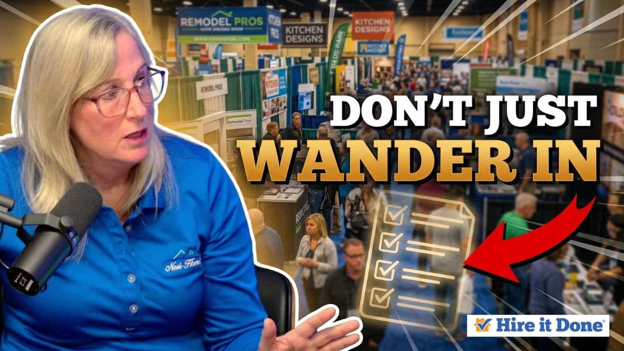 The Smartest Way to Find Contractors at a Home Show