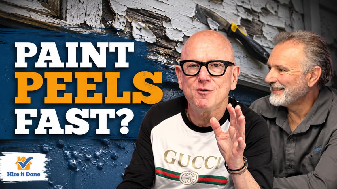 Why Exterior Paint Fails Fast | Paint Prep Tips From Hire It Done