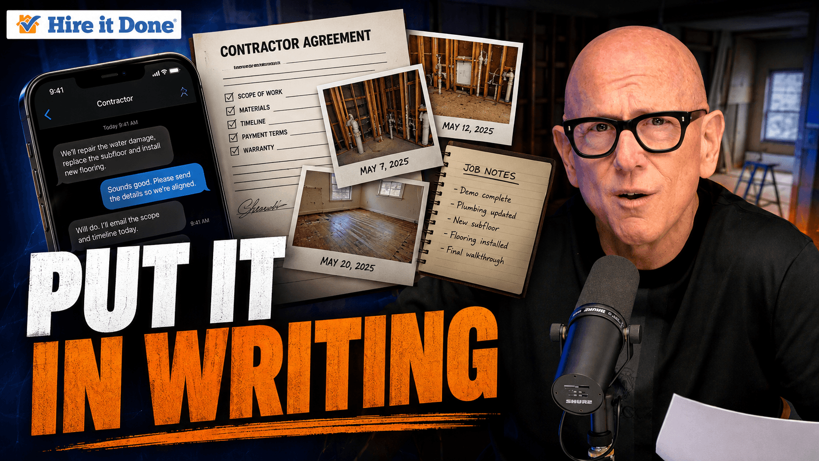 How to Document a Contractor Dispute
