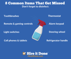 8 common items you should clean